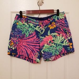 Lilly Pulitzer Callahan Shorts Indigo Glow
